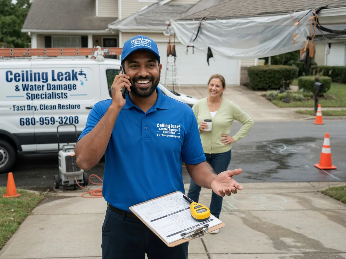 Ceiling Leak Cleanup Valley Village, CA FAQs